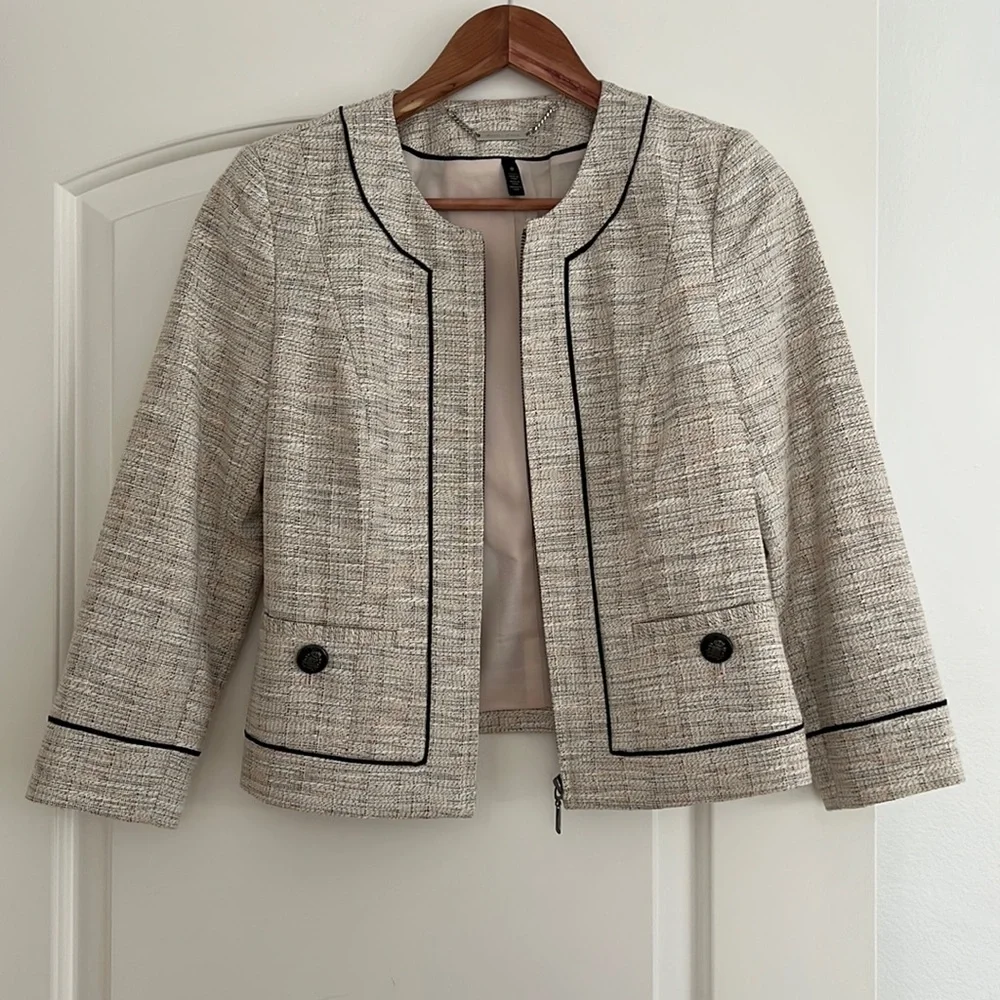 White House Black Market Jacket and Skirt SET - Picture 2 of 16